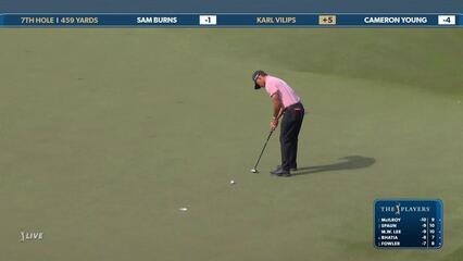 Karl Vilips | Round 2 | 7th hole | Shot 4 | 2025 THE PLAYERS
