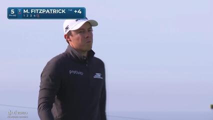 Matt Fitzpatrick | Round 4 | 5th hole | Shot 5 | 2025 Genesis