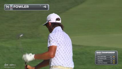 Rickie Fowler | Round 2 | 14th hole | Shot 3 | 2025 BMW Championship
