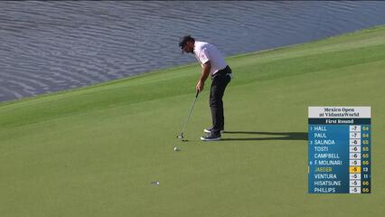 Stephan Jaeger | Round 1 | 14th hole | Shot 5 | 2025 Mexico Open