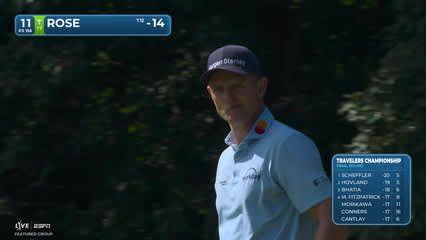 Justin Rose | Round 4 | 11th hole | Shot 3 | 2026 Travelers