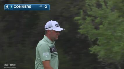 Corey Conners | Round 2 | 6th hole | Shot 4 | 2025 Valero