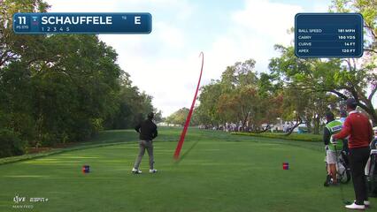 Xander Schauffele | Round 1 | 11th hole | Shot 1 | 2025 Valspar