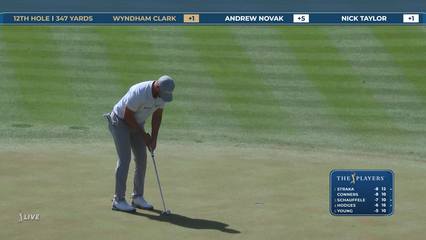 Wyndham Clark | Round 2 | 12th hole | Shot 3 | 2026 THE PLAYERS