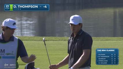 Davis Thompson | Round 1 | 17th hole | Shot 2 | 2025 The RSM Classic