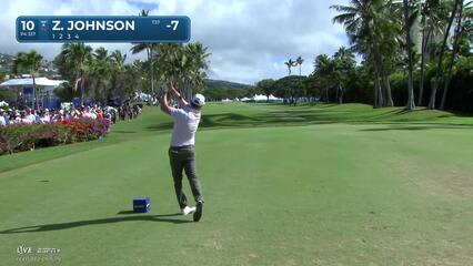 Zach Johnson | Round 4 | 10th hole | Shot 1 | 2025 Sony Open