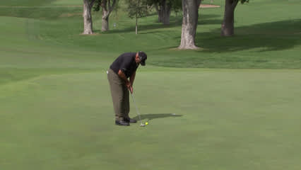 Ángel Cabrera | Round 2 | 11th hole | Shot 4 | 2025 Sanford Int