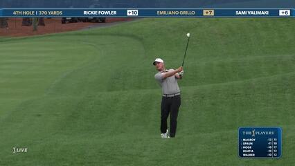 Emiliano Grillo | Round 4 | 4th hole | Shot 2 | 2025 THE PLAYERS