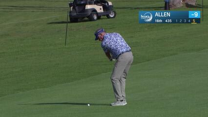 Michael Allen | Round 2 | 16th hole | Shot 5 | 2025 Hoag Classic