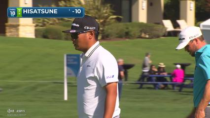 Ryo Hisatsune | Round 1 | 18th hole | Shot 4 | 2026 AT&T Pebble Beach