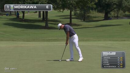 Collin Morikawa | Round 1 | 1st hole | Shot 4 | 2025 FedEx St. Jude