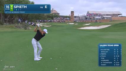Jordan Spieth | Round 2 | 15th hole | Shot 2 | 2026 Valero