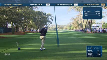 Scottie Scheffler | Round 2 | 11th hole | Shot 1 | 2025 THE PLAYERS