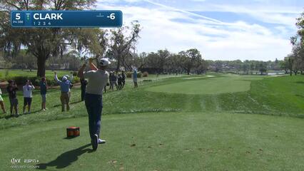 Wyndham Clark | Round 2 | 5th hole | Shot 1 | 2025 Arnold Palmer Invitational