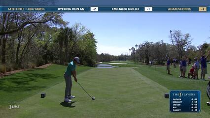 Adam Schenk | Round 1 | 14th hole | Shot 1 | 2025 THE PLAYERS