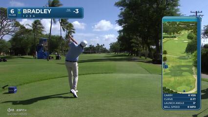 Keegan Bradley | Round 2 | 6th hole | Shot 1 | 2025 Sony Open