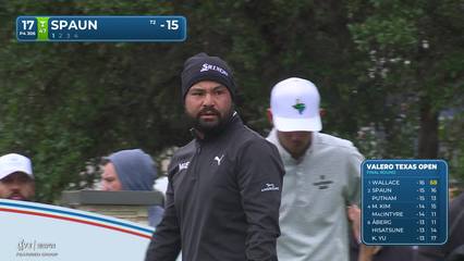 J.J. Spaun | Round 4 | 17th hole | Shot 1 | 2026 Valero