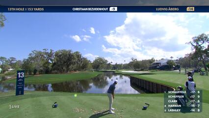 Ludvig Aberg | 2024 THE PLAYERS | Round 4 | 13th hole | Shot 1