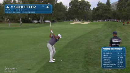 Scottie Scheffler | Round 2 | 4th hole | Shot 2 | 2025 Procore