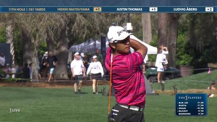Hideki Matsuyama | Round 2 | 11th hole | Shot 2 | 2025 THE PLAYERS