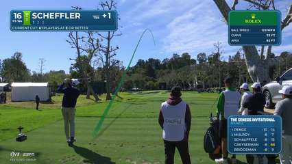 Scottie Scheffler | Round 2 | 16th hole | Shot 1 | 2026 The Genesis