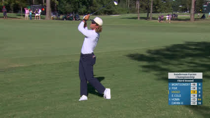 Garrick Higgo | Round 3 | 9th hole | Shot 2 | 2025 Sanderson Farms