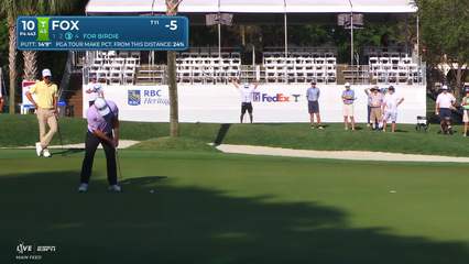 Ryan Fox | Round 2 | 10th hole | Shot 4 | 2026 RBC Heritage