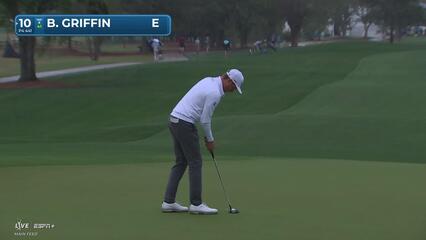 Ben Griffin | Round 1 | 10th hole | Shot 4 | 2025 Houston Open