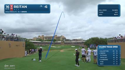 Kristoffer Reitan | Round 2 | 16th hole | Shot 1 | 2026 Valero