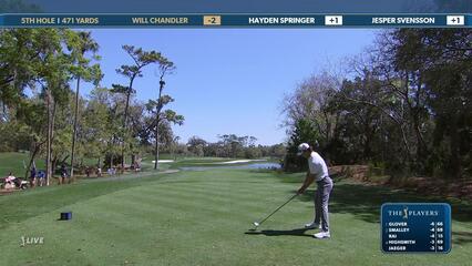 Will Chandler | Round 1 | 5th hole | Shot 1 | 2025 THE PLAYERS