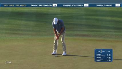 Scottie Scheffler | Round 2 | 16th hole | Shot 6 | 2026 THE PLAYERS