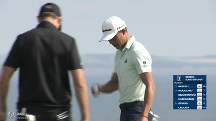 Collin Morikawa | Round 1 | 12th hole | Shot 2 | 2025 Genesis Scottish Open