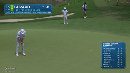 Ryan Gerard | Round 2 | 13th hole | Shot 3 | 2026 Charles Schwab