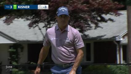 Kevin Kisner | 2022 Travelers | Round 2 | 3rd hole | Shot 4