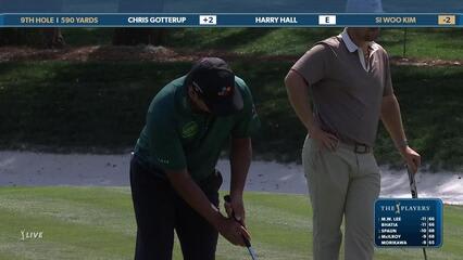 Si Woo Kim | Round 2 | 9th hole | Shot 3 | 2025 THE PLAYERS