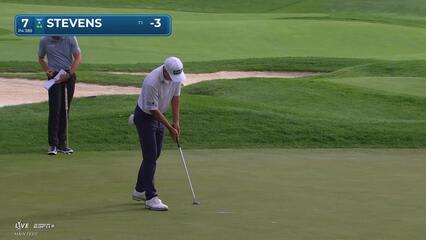 Sam Stevens | Round 1 | 7th hole | Shot 4 | 2025 3M Open