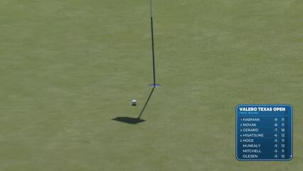 Benjamin James | Round 4 | 18th hole | Shot 4 | 2025 Valero