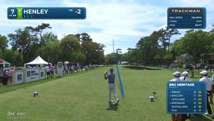 Russell Henley | Round 1 | 7th hole | Shot 1 | 2026 RBC Heritage