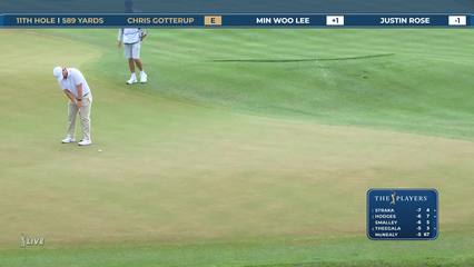 Christopher Gotterup | Round 2 | 11th hole | Shot 4 | 2026 THE PLAYERS