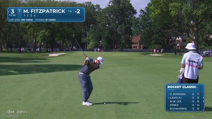 Matt Fitzpatrick | Round 1 | 3rd hole | Shot 2 | 2025 Rocket Classic