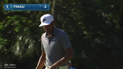 Tony Finau | Round 3 | 3rd hole | Shot 5 | 2025 RBC Heritage