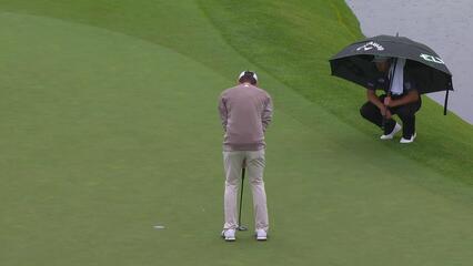 Nick Dunlap | Round 2 | 16th hole | Shot 3 | 2025 the Memorial