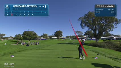 Rasmus Neergaard-Petersen | Round 1 | 8th hole | Shot 1 | 2026 Farmers