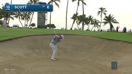 Adam Scott | Round 1 | 13th hole | Shot 3 | 2026 Sony Open