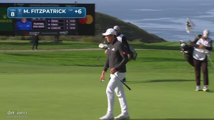 Matt Fitzpatrick | Round 4 | 8th hole | Shot 4 | 2025 Genesis