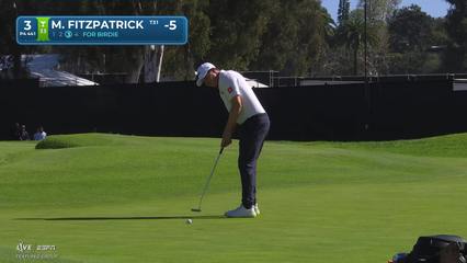 Matt Fitzpatrick | Round 4 | 3rd hole | Shot 4 | 2026 The Genesis