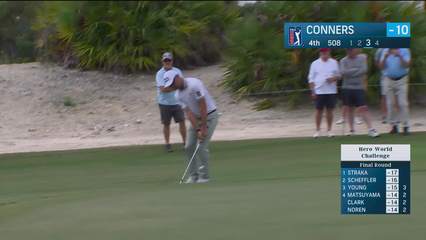 Corey Conners | Round 4 | 4th hole | Shot 3 | 2025 Hero World Challenge