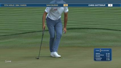 Sam Burns | Round 3 | 11th hole | Shot 5 | 2026 THE PLAYERS