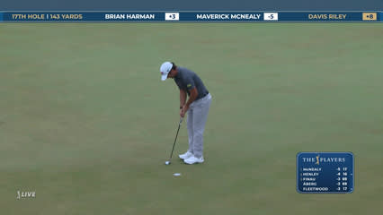 Davis Riley | Round 1 | 17th hole | Shot 6 | 2026 THE PLAYERS