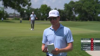Matti Schmid | Round 4 | 12th hole | Shot 3 | 2025 Charles Schwab
